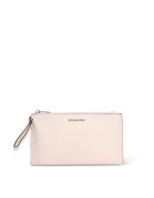 Michael Kors Кожена чанта Solara Ultra - Крем