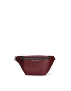 Michael Kors Кожена чанта за кръста Ares - Бордо
