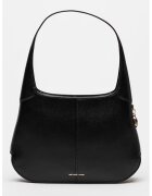 Michael Kors Кожена чанта за рамо Noir