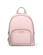 Michael Kors Кожена раница Valoria Prime с две отделения - Пастелнорозов