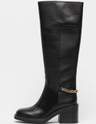 Michael Kors Кожени ботуши Carlisle Черен