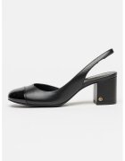 Michael Kors Кожени обувки Perla Flex с масивен ток