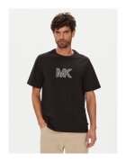Michael Kors Мъжка тениска - черна - памук