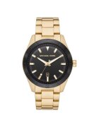 Michael Kors Мъжки часовник - Неръждаема стомана - Златист/черен