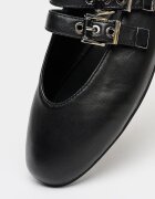 Michael Kors Пантофки Rowen от еко кожа Черен