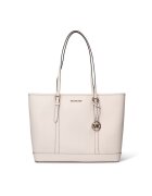 Michael Kors Шопинг чанта Valoria Nova от кожа - Крем