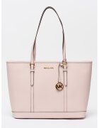 Michael Kors Шопинг чанта Valoria Nova от кожа - Пастелнорозов