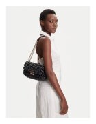 Michael Michael Kors Дамска чанта Black Tribeca - естествена кожа - 30T5G2RL7T