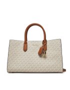 Michael Michael Kors Дамска чанта Vanilla/Acrn Scarlett - средна - от екологична кожа