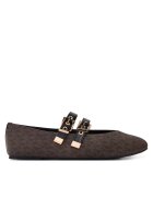 Michael Michael Kors Дамски балеринки Екологична кожа Кафяв