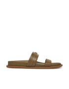Michael Michael Kors Дамски чехли - Michael Kors - Safari естествена кожа - Mandy Flat