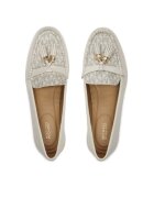 Michael Michael Kors Дамски мокасини естествена кожа Крем