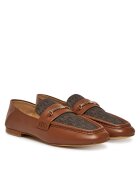 Michael Michael Kors Дамски мокасини - Lena Loafer - естествена кожа - цвят