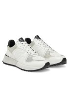 Michael Michael Kors Дамски спортни обувки 43S5JMFS7L - естествена кожа - бял/сив