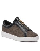 Michael Michael Kors Дамски спортни обувки - слип-он - удобни - кафяви - еко кожа