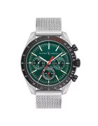 Milano X Change Мъжки часовник MXG3121 - кварцов - металик сив - 43мм - стомана - 5 ATM