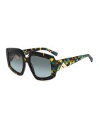 Missoni Квадратни слънчеви очила с градиента - Многоцветен