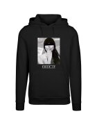 Mister tee Худи с фото щампа Черен/Мръснобял
