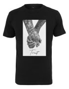 Mister tee Merchcode Тениска с фото принт Черен