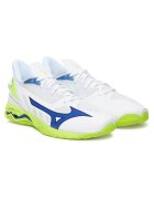 Mizuno Мъжки спортни обувки - екологична кожа - бели
