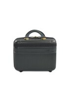 Modeste Чанта тип куфар Solier 12" ABS Tъмносив
