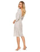 MOE Дамска мини рокля - Made of Emotion - Molin - бежова