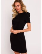 MOE Rochie mini cu maneci decorative