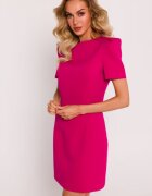 MOE Rochie mini cu maneci decorative Фуксия