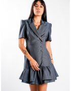 Monarh design Рокля тип сако с волани