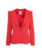 Monarh design Sacou cu umeri inalti Red