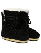 Moon Boot Дамски ботуши естествена кожа - черни