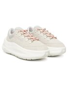 Moon Boot Дамски кецове A001 Moon247 80D2490050 - естествена кожа - бели