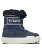Moon Boot Детски ботуши за сняг Blue D - сини - текстил