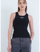 Moschino Jeans Рипсен топ с лого