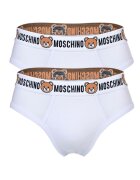 MOSCHINO Underwear Слипове с лого - 2 чифта