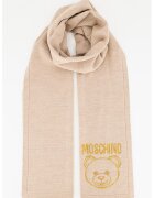 Moschino Вълнен шал с лого