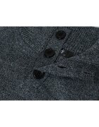 Must Мъжки пуловер S8212 къса яка светлосив мека материя