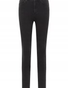 Mustang Дамски дънки - Georgia Super Skinny - Slim Fit - Висока талия - 5 джоба - Цип - Дълги - Памук - Черни