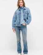 Mustang Дамски дънки - Shelby Slim Boot - Slim Fit - Средна талия - Цип - Дълги - 5 джоба - Памук -