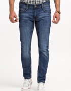 Mustang Мъжки дънки Oregon Tapered - Деним синьо - Ниска талия - W31 L32