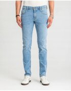 Mustang Мъжки дънки - Oregon Tapered - Ниска талия - 100% Памук - Цип - Дълги - 5 джоба - Светлосин