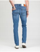 Mustang Мъжки дънки Oregon Tapered Slim Fit Средна талия Дълги 5 джоба Цип Памук W30-L30 US Син
