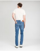 Mustang Мъжки дънки Oregon Tapered Slim Fit Средна талия Дълги 5 джоба Цип Памук W30-L30 US Син