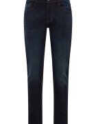 Mustang Мъжки дънки - Style Oregon Slim - Slim Fit - Ниска талия - Дълги - С цип - 5 джоба - Памук