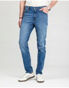 Mustang Мъжки дънки Style Tramper Tapered права кройка средна талия дълги 5 джоба цип памук син Син