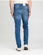 Mustang Мъжки дънки Style Tramper Tapered права кройка средна талия дълги 5 джоба цип памук син Син