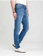 Mustang Мъжки дънки Style Tramper Tapered права кройка средна талия дълги 5 джоба цип памук син Син