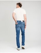 Mustang Мъжки дънки Style Tramper Tapered права кройка средна талия дълги 5 джоба цип памук син Син