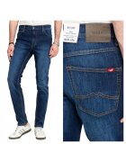 Mustang Мъжки дънки Style Tramper Tapered Slim Fit Средна талия Дълги 5 джоба Цип Памук Син Син