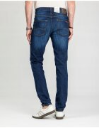 Mustang Мъжки дънки Style Tramper Tapered Slim Fit Средна талия Дълги 5 джоба Цип Памук Син Син